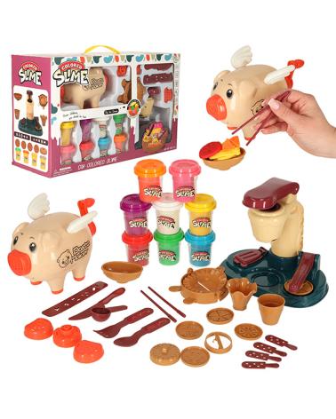 Maszynka makaronowa do lodów dla dzieci ciasto masa świnka  Edukacyjne zabawki KX4867-IKA 1