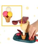 Maszynka makaronowa do lodów dla dzieci ciasto masa świnka  Edukacyjne zabawki KX4867-IKA 3