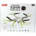 Dron RC Syma X5HW 2,4GHz Kamera Wi-Fi biały  Modele latające KX9530_1-IKA 9