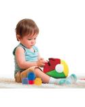 Clemmy Piłeczka Sensoryczna miękkie klocki Clementoni Zabawki dla najmłodszych 23416-CEK 4