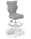 Krzesło biurkowe Entelo Petit odcienie szarości  R1 ENTELO Krzesła obrotowe 23431-CEK 1