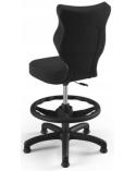 Krzesło biurkowe Entelo Petit czarny  R1 ENTELO Krzesła obrotowe 23433-CEK 3