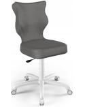 Krzesło biurkowe Entelo Petit odcienie szarości  R1 ENTELO Krzesła obrotowe 23435-CEK 1