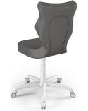 Krzesło biurkowe Entelo Petit odcienie szarości  R1 ENTELO Krzesła obrotowe 23435-CEK 3