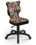 Krzesło biurkowe Entelo Petit wielokolorowy zwierzątka  R1 ENTELO Krzesła obrotowe 23436-CEK 1