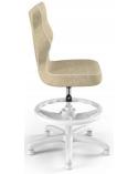 Krzesło biurkowe Entelo Petit odcienie beżu  R1 ENTELO Krzesła obrotowe 23440-CEK 2