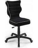Krzesło biurkowe Entelo Petit czarny  R1 ENTELO Krzesła obrotowe 23443-CEK 1