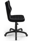 Krzesło biurkowe Entelo Petit czarny  R1 ENTELO Krzesła obrotowe 23443-CEK 2