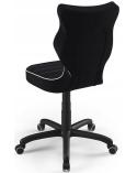 Krzesło biurkowe Entelo Petit czarny  R1 ENTELO Krzesła obrotowe 23443-CEK 3