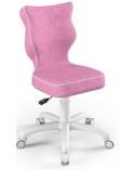 Krzesło biurkowe Entelo PETIT różowy  R1 ENTELO Krzesła obrotowe 23446-CEK 1