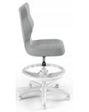 Krzesło biurkowe Entelo Petit odcienie szarości  R1 ENTELO Krzesła obrotowe 23447-CEK 2