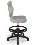 Krzesło biurkowe Entelo Petit odcienie szarości  R1 ENTELO Krzesła obrotowe 23456-CEK 2