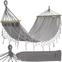 Hamak ogrodowy ze stelażem 270x100cm Gardlov  INNY Meble ogrodowe 23491-CEK 1
