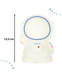 Lampka nocna silikonowa biała astronauta  Pozostałe artykuły pokoju dziecięcego KX4593-IKA 2