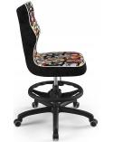 Krzesło biurkowe Entelo Petit wielokolorowy  R1 ENTELO Krzesła obrotowe 23468-CEK 2