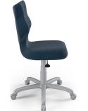 Krzesło biurkowe Entelo Petit odcienie niebieskiego  R1 ENTELO Krzesła obrotowe 23473-CEK 2