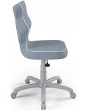 Krzesło biurkowe Entelo Petit odcienie niebieskiego  R1 ENTELO Krzesła obrotowe 23475-CEK 2