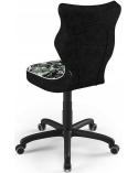 Krzesło biurkowe Entelo Petit wielokolorowy  R1 ENTELO Krzesła obrotowe 23476-CEK 3