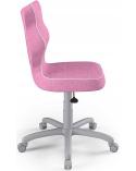 Krzesło biurkowe Entelo Petit różowy  R1 ENTELO Krzesła obrotowe 23477-CEK 2