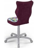 Krzesło biurkowe Entelo Petit wielokolorowy  R1 ENTELO Krzesła obrotowe 23478-CEK 3