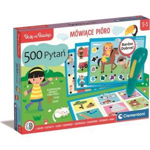 Mówiące pióro 500 pytań Clementoni Clementoni Edukacyjne zabawki 23498-CEK 1