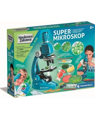 Super Mikroskop Naukowa Zabawa Clementoni Clementoni Edukacyjne zabawki 23501-CEK 1