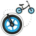 Rowerek biegowy Trike Fix Balance czarno-niebieski  Pozostałe rowery i pojazdy KX4544-IKA 9