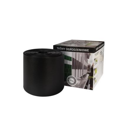 Taśma ogrodzeniowa 26mb Thermoplast® SMART 190mm CZARNA