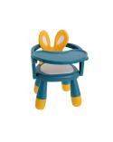 Krzesełko stolik do karmienia i zabawy żółto-niebieski  Akcesoria dla dzieci KX5846-IKA 3