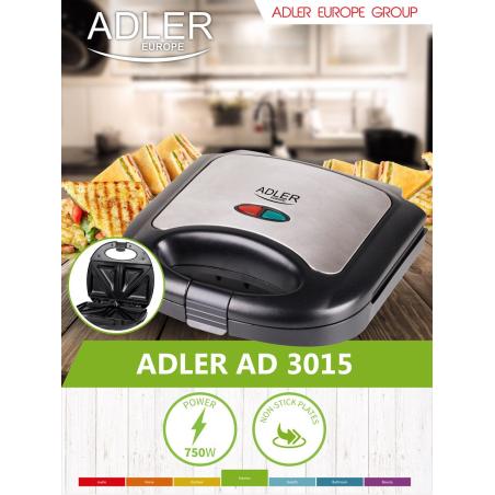 Adler AD 3015 opiekacz do kanapek toster