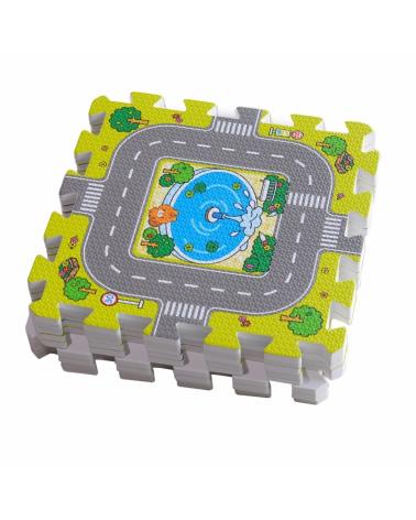 Puzzle piankowe mata dla dzieci ulica 31x31cm  Edukacyjne zabawki KX7977-IKA 1