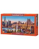 CASTORLAND Puzzle 4000 elementów Good Evening New York - Wieczór w Nowym Jorku 138x68cm  Puzzle KX4361-IKA 2