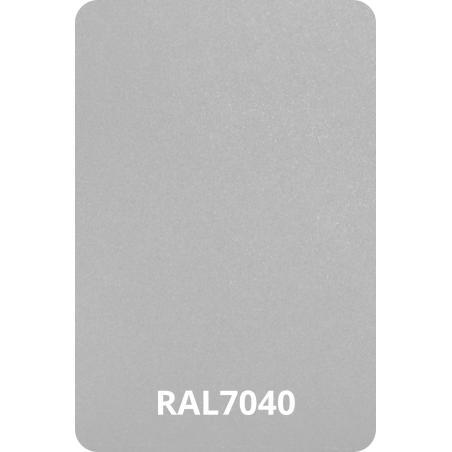 Taśma ogrodzeniowa PASKI 6 x 2,55mb BASIC 19cm PROTECTO™ SZARA + 12 klipsów GRATIS