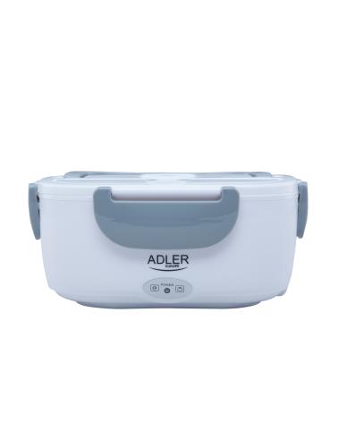 Adler AD 4474 grey Pojemnik na żywność podgrzewany lunch box zestaw pojemnik separator łyżeczka 1,1 L  Akcesoria kuchenne KX4077