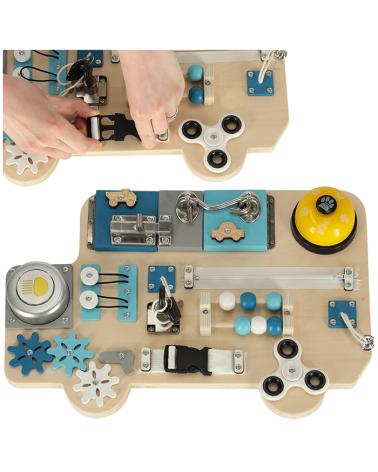 Tablica manipulacyjna sensoryczna LULILO Buso  Edukacyjne zabawki KX4866-IKA 1