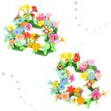 Kwiatki klocki kreatywne ogród kwiatowy 175 elementów  Klocki KX4395-IKA 4