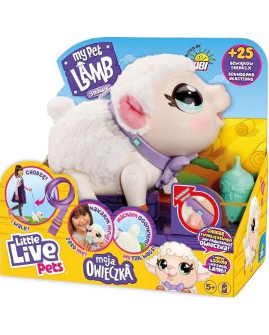 Interaktywna Śnieżna Owieczka Baranek Litte Live Pets Cobi MOOSE Pozostałe zabawki dla dzieci 23584-CEK 1