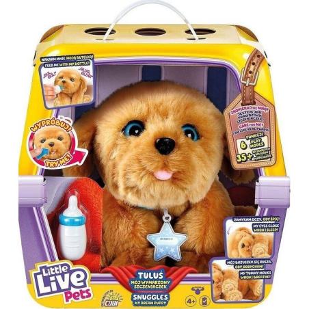 Tuluś piesek szczeniaczek Litte Live Pets Cobi MOOSE Pozostałe zabawki dla dzieci 23583-CEK 1