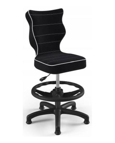 Krzesło biurkowe Entelo Petit czarny  R1 ENTELO Krzesła obrotowe 23448-CEK 1