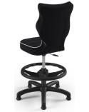 Krzesło biurkowe Entelo Petit czarny  R1 ENTELO Krzesła obrotowe 23448-CEK 3