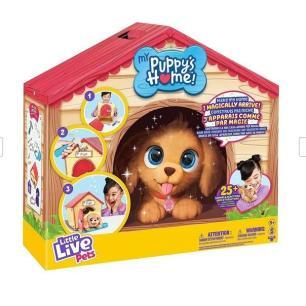 Little Live Pets Interaktywny Piesek z domkiem MOOSE Maskotki 23580-CEK 1