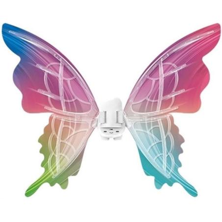Duże świecące ruchome skrzydełka Motyl księzniczka anioł LED Pegaz Klocki 23608-CEK 1