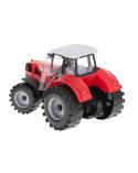 Traktor ciągnik pojazd rolniczy z przyczepą + pale drzewne  Samochody i pojazdy KX5908-IKA 8