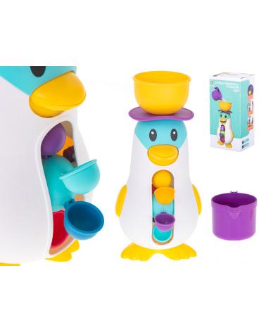 Zabawka do kąpieli wody wanny koło wodne pingwinek  Pozostałe zabawki dla dzieci KX5465-IKA 1