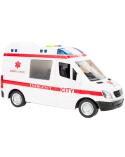 Karetka ambulans z dźwiękiem napędem 1:16  Pozostałe zabawki dla dzieci KX5408-IKA 3