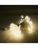 Lampki LED łańcuch gwiazdki 10m 100LED ciepły biały 8 trybów świecenia  Dekoracje KX5237-IKA 8
