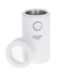 Adler AD 4446ws Młynek do kawy orzechów ziół elektryczny biały srebrny 150W  Akcesoria kuchenne KX4205_1-IKA 2