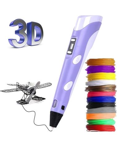 Długopis 3DPEN2 drukarka wkłady PLA Filament fioletowy Pegaz Plastyczne zabawki 23612-CEK 1