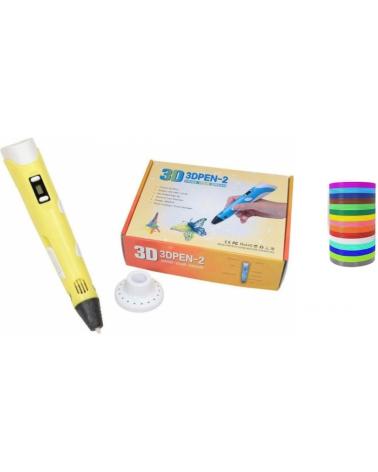 Długopis 3DPEN2 drukarka wkłady PLA Filament żółtym Pegaz Plastyczne zabawki 23614-CEK 1