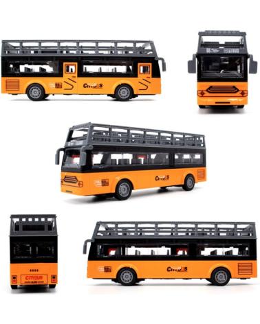 Zdalnie sterowany autobus turystyczny otwierane drzwi ICOM Kolejki i tory 23624-CEK 1